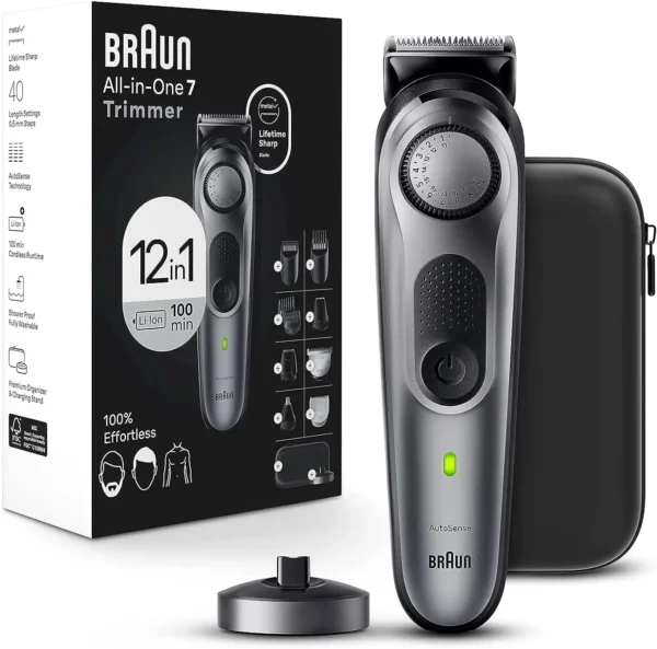 Trimmer 12 in 1 Kit for men with Estiloa - beard parador, body trimmer and hair clipper